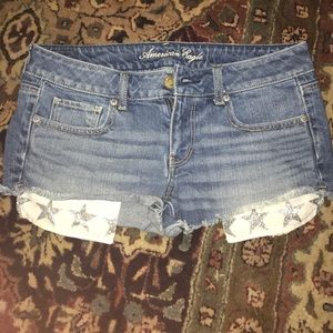 American eagle denim shorts