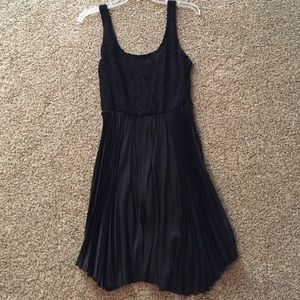 SALE!! Silk and lace sleeveless dress