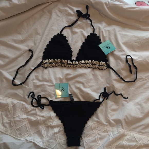 Plumeria Swimwear 'Santorini Crotchet Bikini'