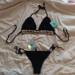 Plumeria Swimwear 'Santorini Crotchet Bikini'