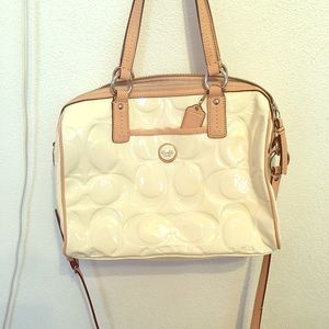 Coach Cream Purse