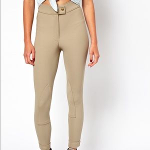 American Apparel Taupe Riding Pants