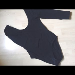 H&M black bodysuit