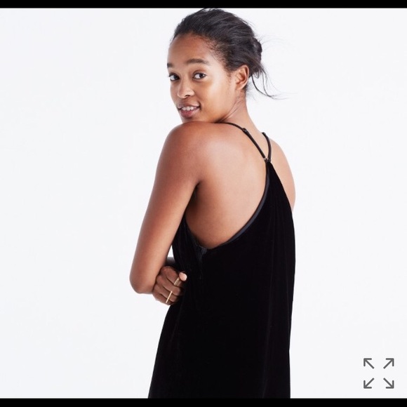 Madewell Velvet slip dress NEVER WORN w/ tags - Picture 2 of 4