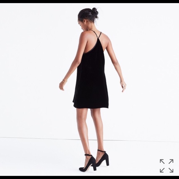 Madewell Velvet slip dress NEVER WORN w/ tags - Picture 3 of 4