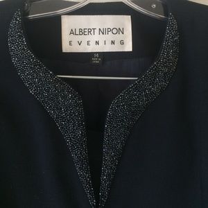 Albert Nipon 2-piece Evening Dress