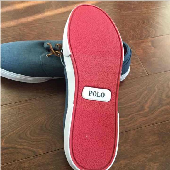 Polo talph Lauren men's sneakers Sz 16 - Picture 4 of 4