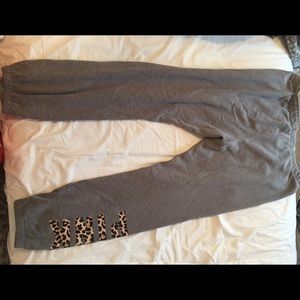 PINK comfy sweatpants