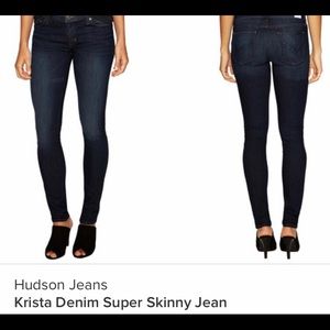 NEW Hudson Krista Super Skinny Jeans