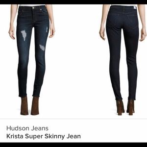 NEW Hudson Krista Super Skinny Jeans