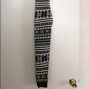 Nordic Jaquard Sweater Leggings