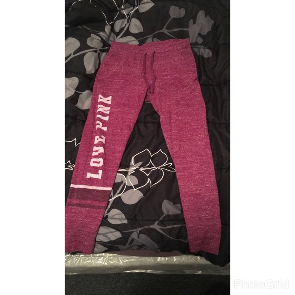VS PINK skinny collegiate sweatpant 💓