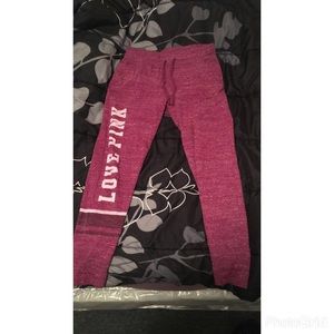 VS PINK skinny collegiate sweatpant 💓