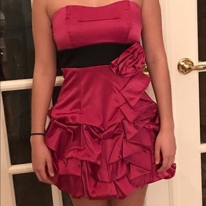 Bright cocktail dress