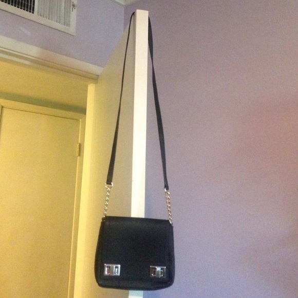 Leather black small Calvin Klein crossbody