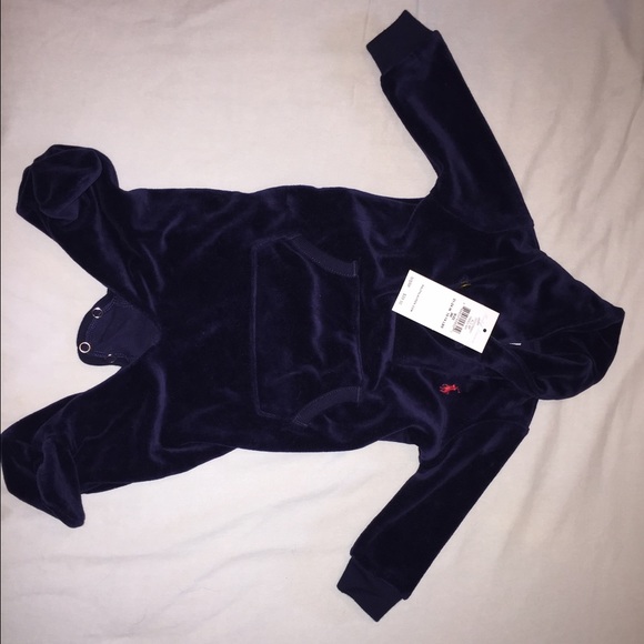 Ralph lauren footed onesie