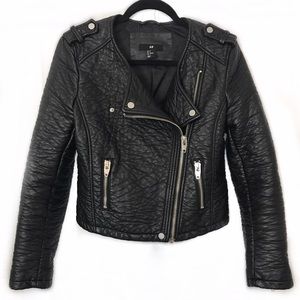 H&M Faux Leather Jacket