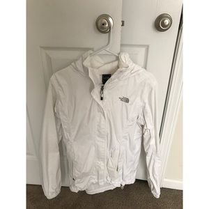 North Face rain jacket.