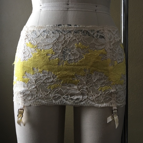 Garter with Built-In Thong