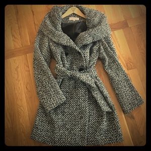 Calvin Klein Shawl Collar Hooded Coat