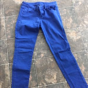 American Eagle Royal blue jeans