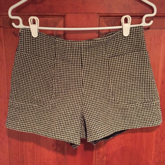 Winter plaided shorts