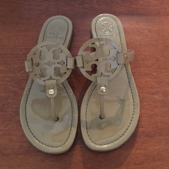 Tory Burch Miller Sandals Nude