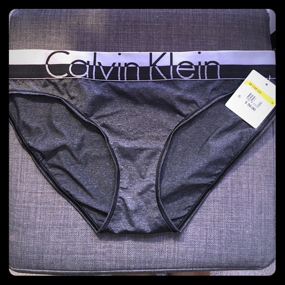 Calvin Klein Bikini Undie in dark grey