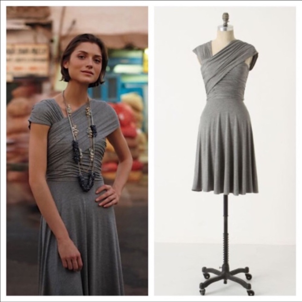 Lavender dress from Anthropologie