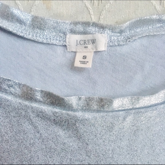 J.Crew silver loose fit tank - Picture 3 of 4