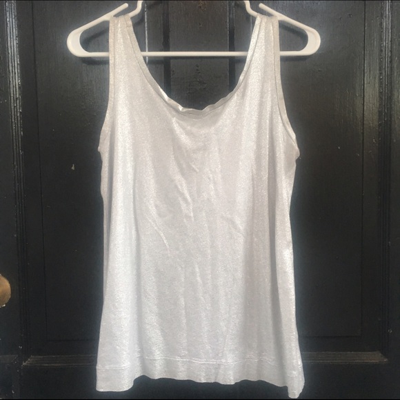 J.Crew silver loose fit tank - Picture 4 of 4