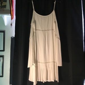 Patrons of Peace cold shoulder dress