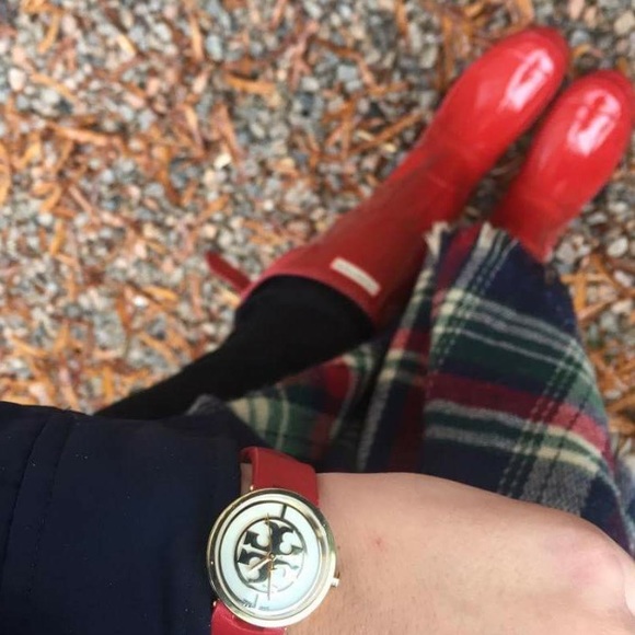 Red Hunter Boots - Picture 2 of 2