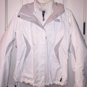 North Face HyVent jacket with liner