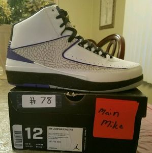 Nike Jordan 2 Retro Dark Concord size 12- New