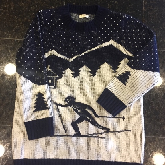 JCrew 3/4 length sleeve sweater