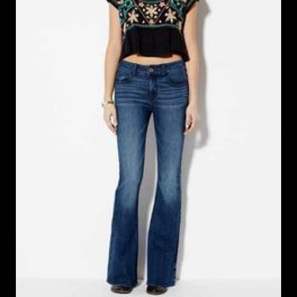 American Eagle Hi Rise Artist Jeans