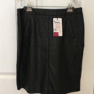 Cabi Fleather Skirt