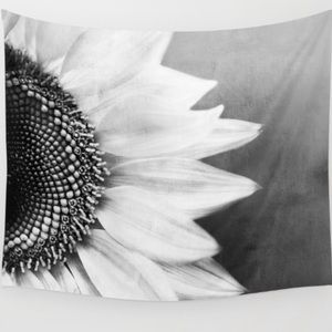 Large sunflower tapestry