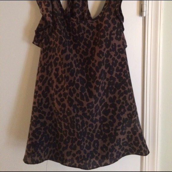 Cheetah Print flowy dress top - Picture 2 of 4