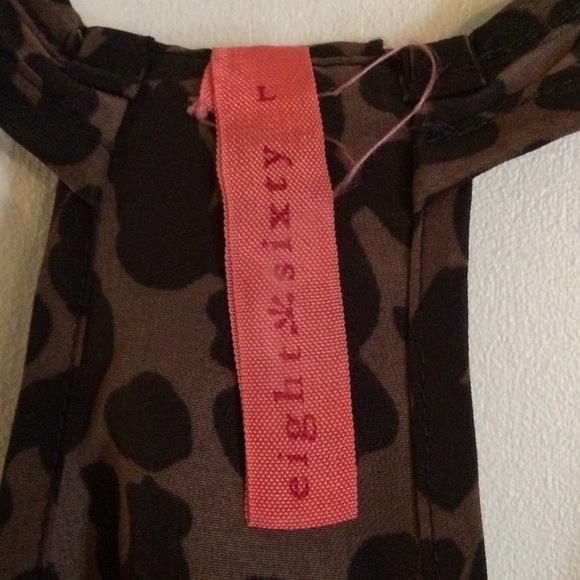 Cheetah Print flowy dress top - Picture 3 of 4