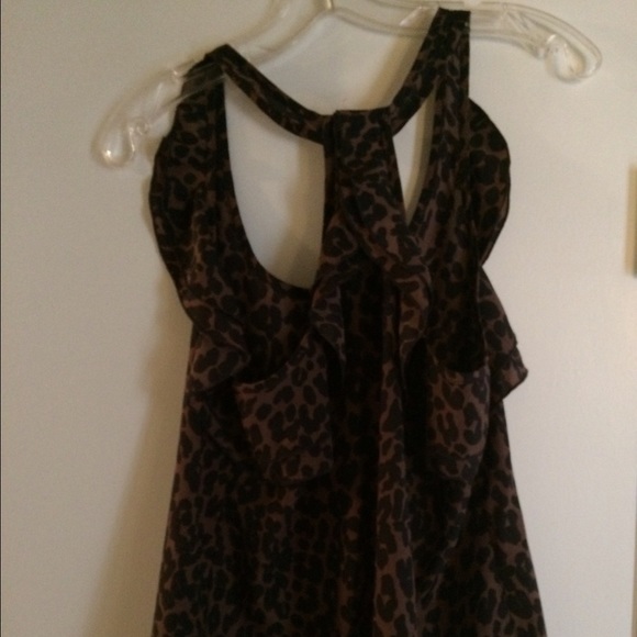 Cheetah Print flowy dress top - Picture 4 of 4