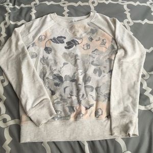 Aerie Floral Sweatshirt