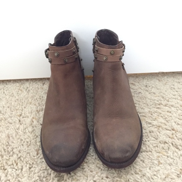 Brown booties