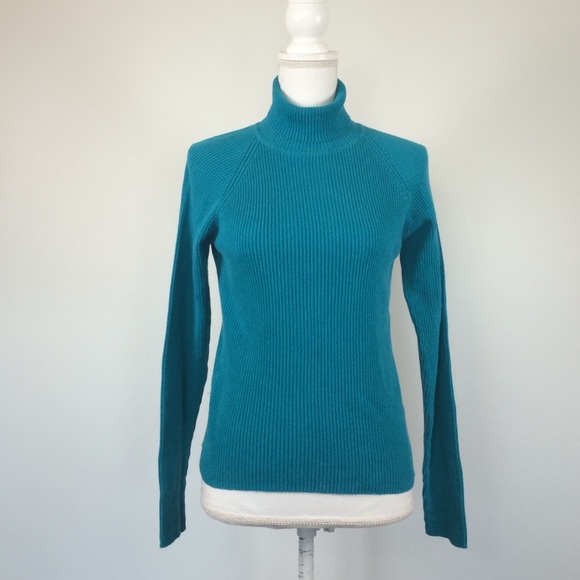 Lilly Pulitzer turtleneck sweater small turquoise