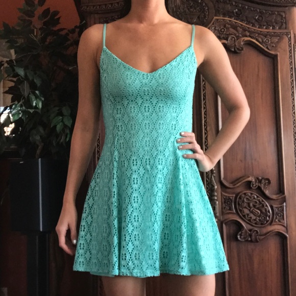 Aqua sundress size small