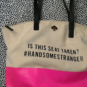 kate spade large tote #handsomestranger