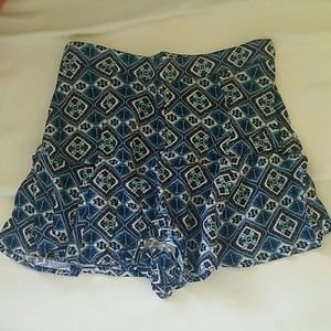 High waisted shorts