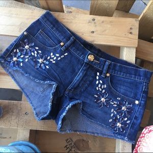 Juicy Couture denim shorts