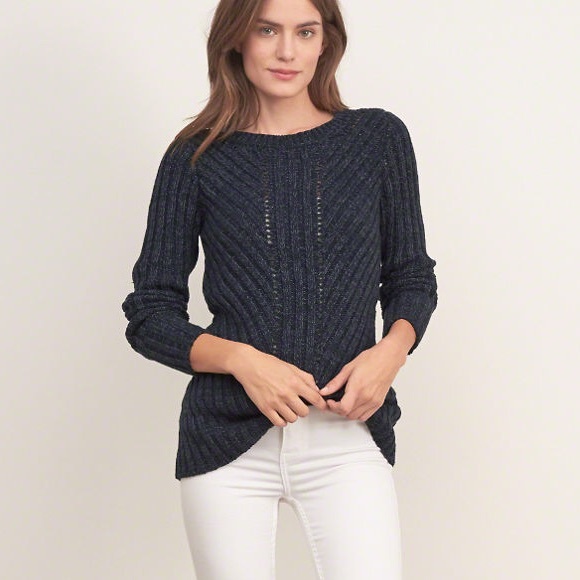Abercrombie Mixed Stitch Sweater